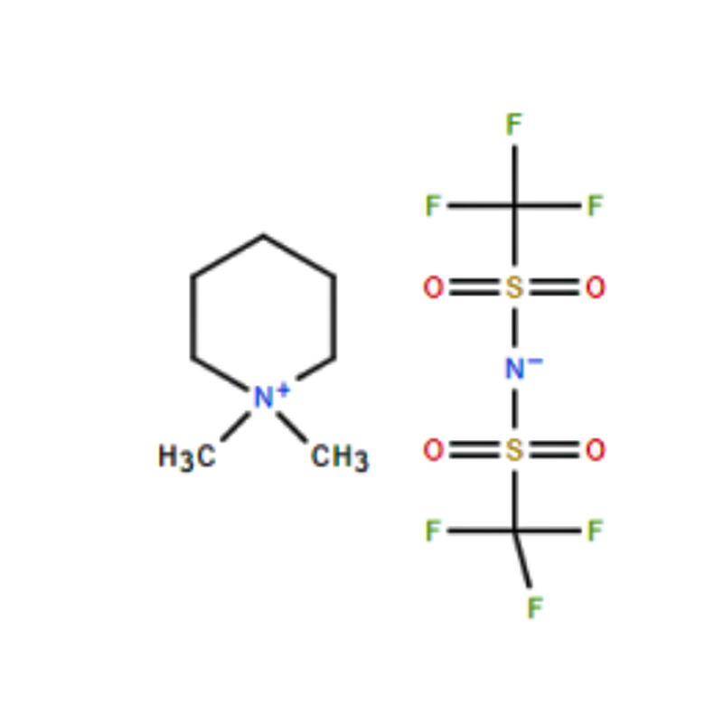 N-methyl-n-methylpiperidine bis (trifluoromethyl) sulfonimide salt