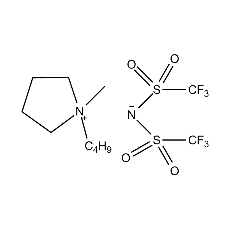 N-butyl-n-methylpyrrolidinium bis ((trifluoromethyl) sulfonyl) imide