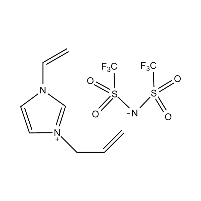 1-allyl-3-vinylimidazolium bis (trifluoromethanesulfonyl) Imide salt
