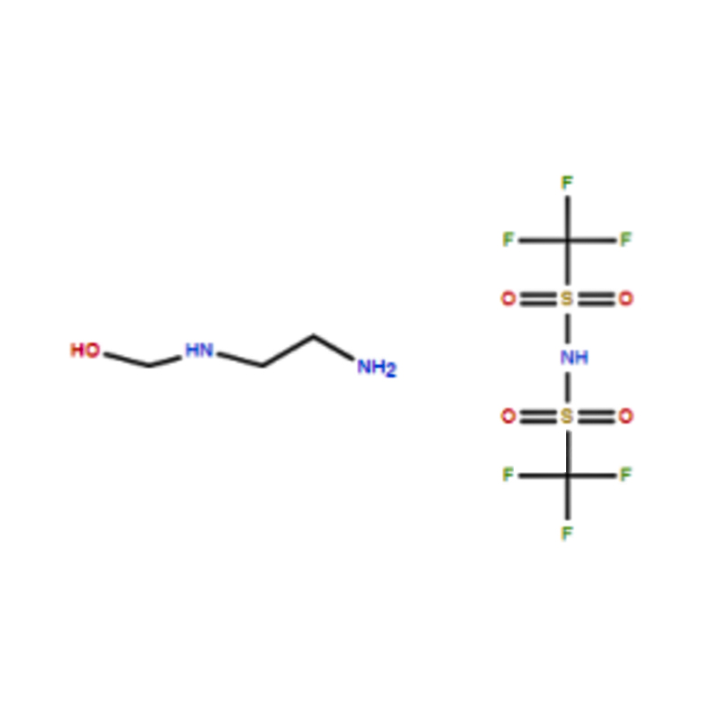Hydroxyethyl ethylenediamine bis (trifluoromethylsulfonyl) Imide salt